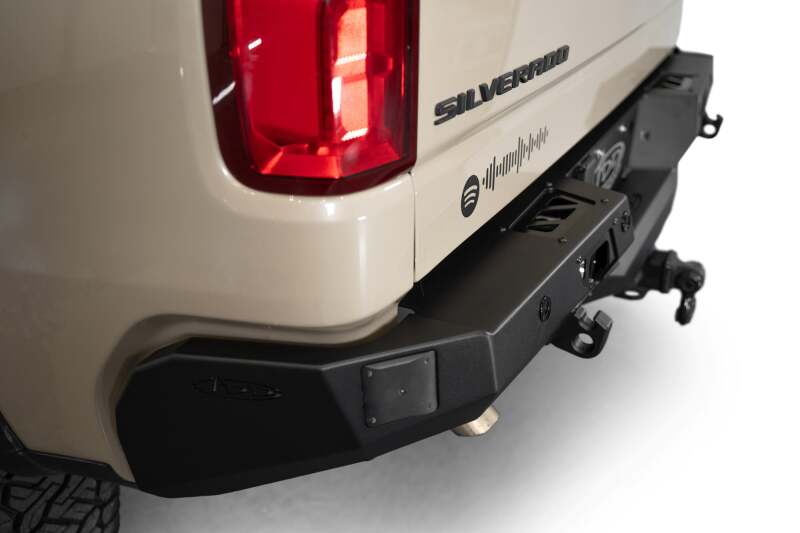 GMC 1500 Bumper - Rear - Addictive Desert Designs - Stealth Fighter - Hammer Black - `22-`27
